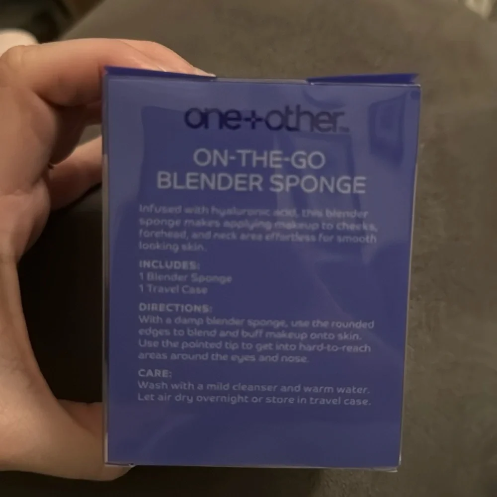 One+Other Pink On-The-Go Blender Sponge